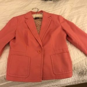 Talbots Pink Blazer